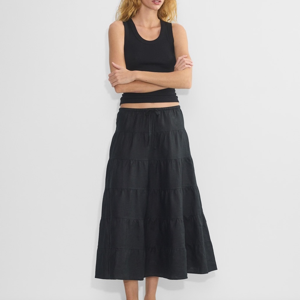 Aritiza/Wilfred Bouquet Linen Skirt